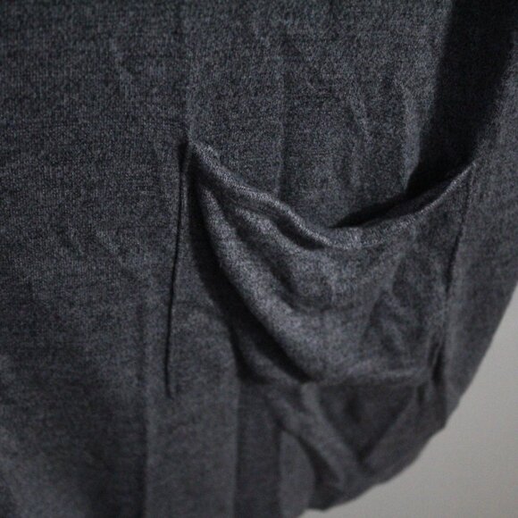 Larry Laven Gray Cardigan with pockets: Size: XL - Picture 4 of 9